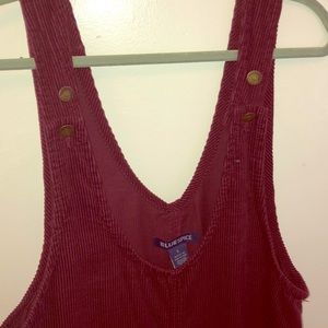 Corduroy skirt dress